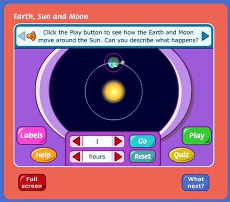bbc schools science clips earth sun and moon