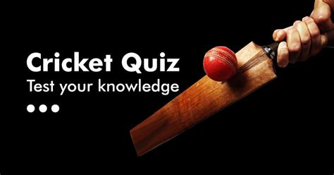 bbc sport cricket quizzes