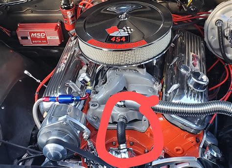 Bbc Water Pump Bypass Hose Fitting