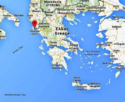 bbc weather corfu map