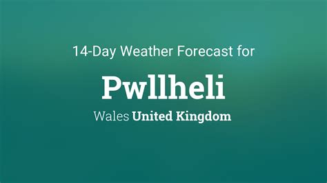 bbc weather pwllheli 14 days accuweather