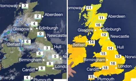 bbc weather uk next week
