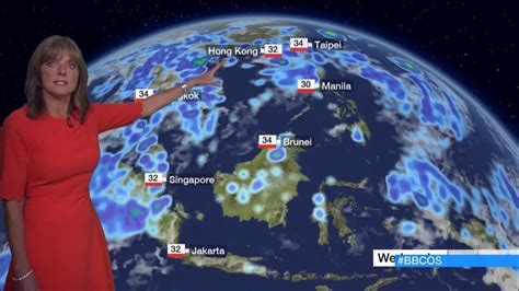 bbc weather video forecast world