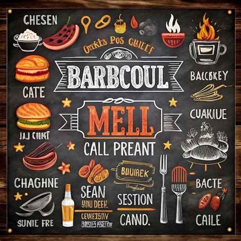 Bbq Chalkboard Ideas