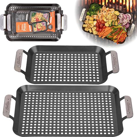 Bbq Grilling Pans For Vegetables