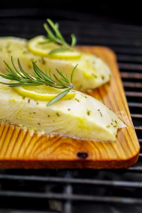 Bbq Halibut On Cedar Plank