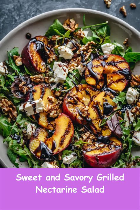Bbq Nectarine Salad