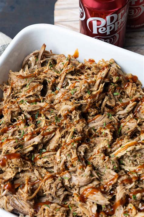 Bbq Pulled Pork Crock Pot Dr Pepper