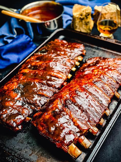 Sticky Oven Barbecue Ribs Baked pork ribs, Rib recipes, Ribs recipe oven
