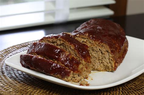 Bbq Sauce Glazed Meatloaf
