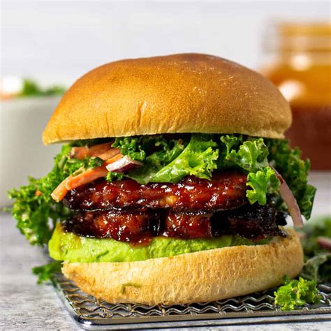 Bbq Tempeh Sandwich