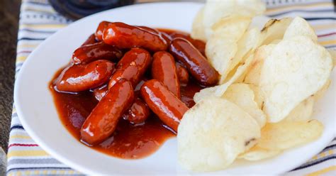 BBQ Weenies Lunch Version Once A Month Meals