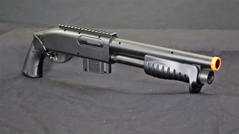 Bbtac Airsoft Pump Action Shotgun 400 Fps