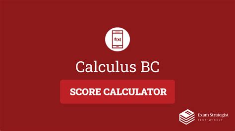 bc calc score calculator