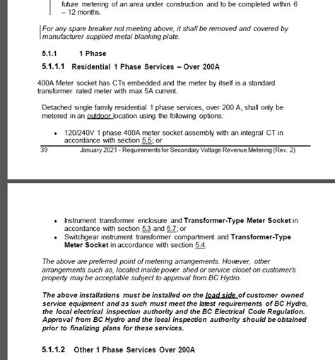 bc hydro secondary metering guide pdf