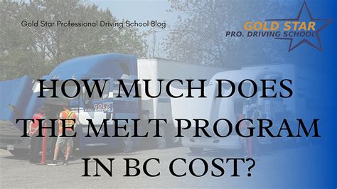 Bc Melt Program Cost
