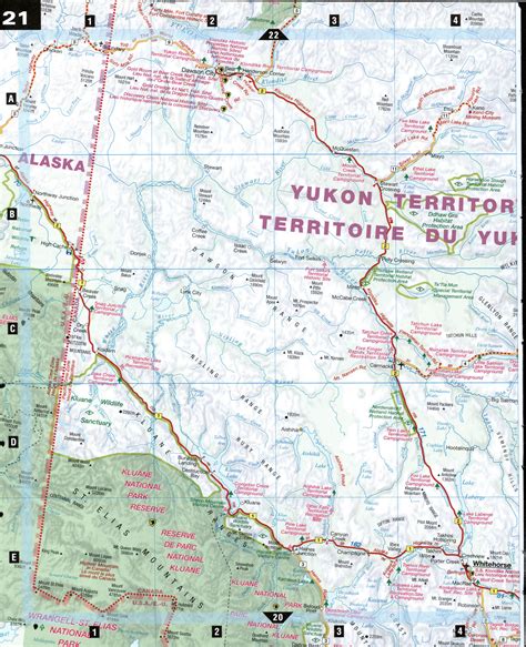 Bc Yukon Alaska Map