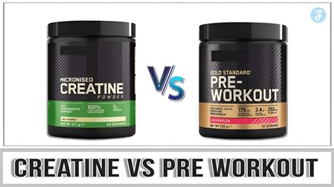 Bcaa Vs Pre Workout Vs Creatine