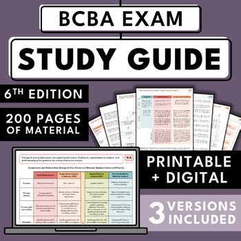 bcba study guide exam
