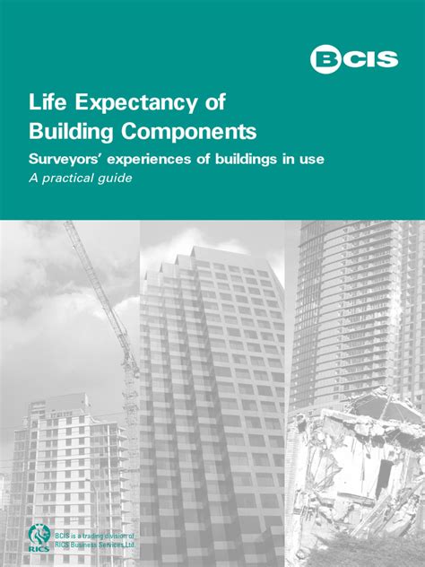 bcis life expectancy of building components
