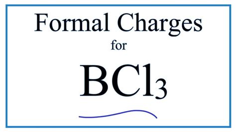 bcl3 lewis structure with formal charge