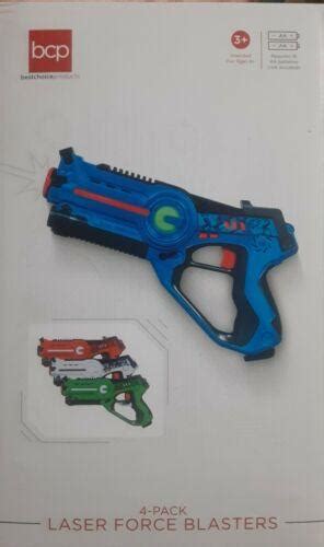 BCP Set Of Infrared Laser Tag Blasters Guns W/ Life Indicators Kids