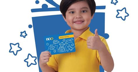 bdo savings account for kids