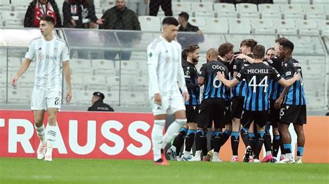 beşiktaş club brugge özet