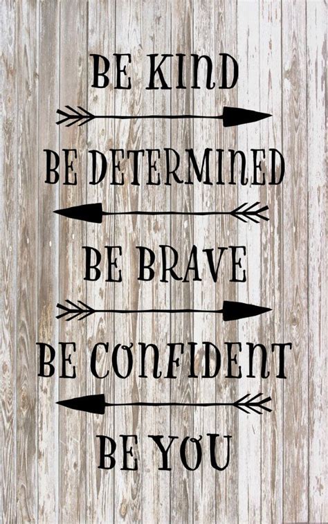 be braved and be determined