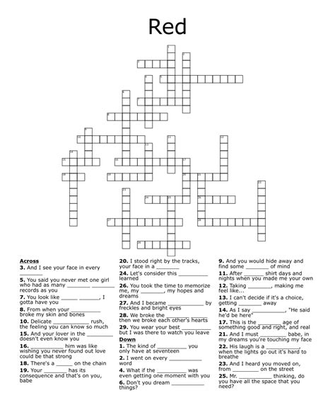 sparrow hawk red Crossword WordMint