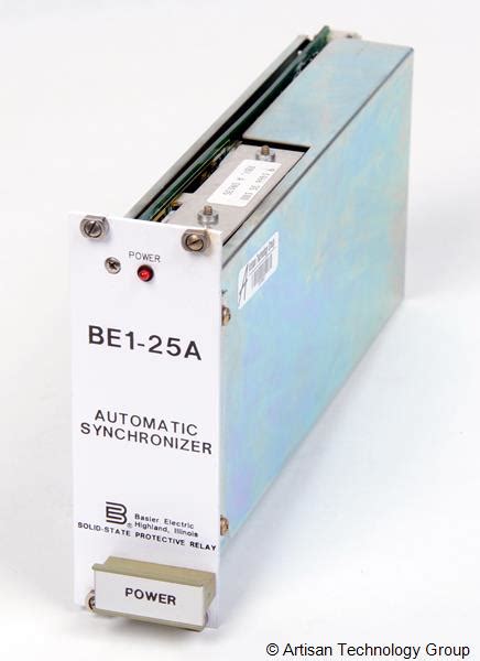 Be1-25A Automatic Synchronizer