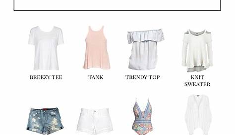 Beach Clothes List And Accessories For Women 2023