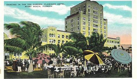 The Flamingo Hotel in Miami Beach was built in 1921. | Miami beach
