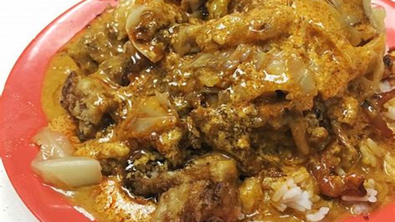 Cita Rasa Unik Nasi Gunting Jalan Pantai, Kuliner Ikonik Singapura