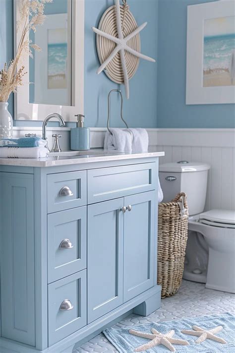 Awasome Beach Bathroom Decor Ideas