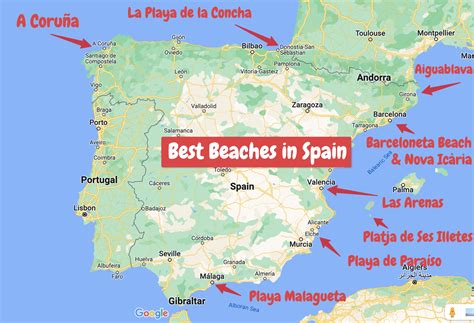 Beach Locations Spain