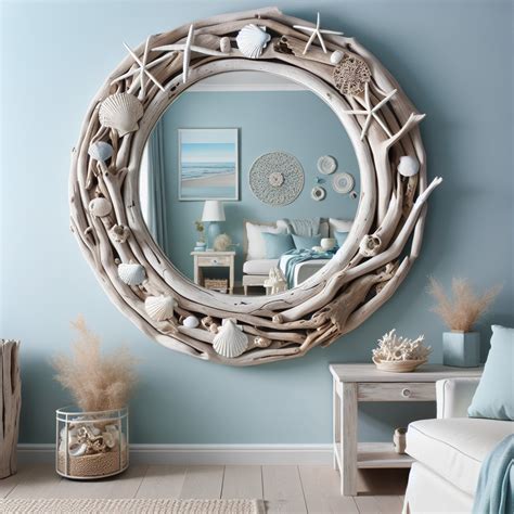 Beach Mirror Decor