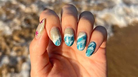 beach nail designs 2016