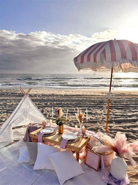 Beach Picnic Setup