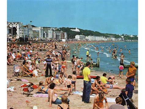 beach pictures 1970