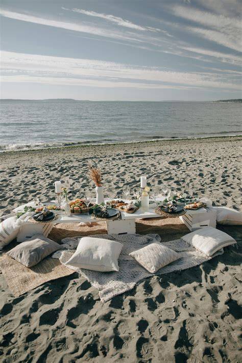 beach proposal preparation
