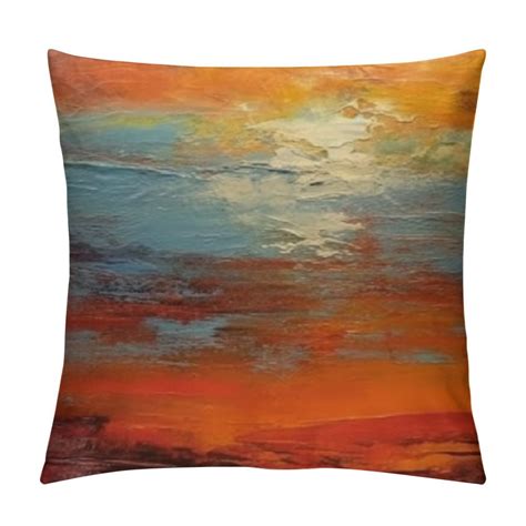 Beach Rectangle Throw Pillow