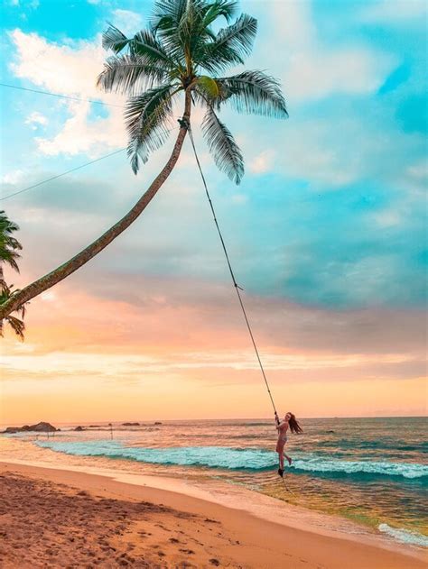 Beach Rope Swing