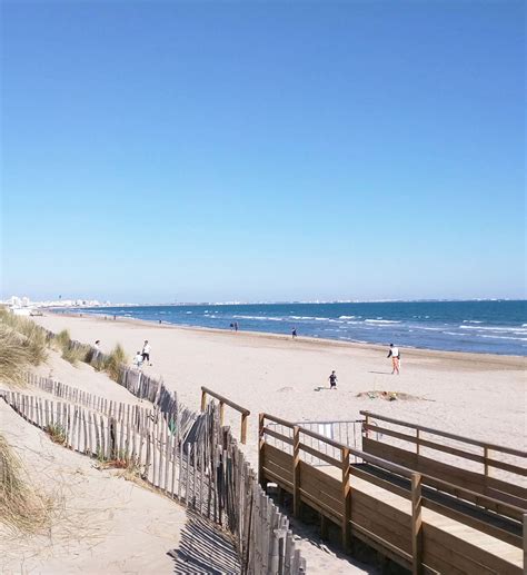 Beach Scene Montpellier