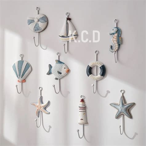 Beach Themed Wall Hooks