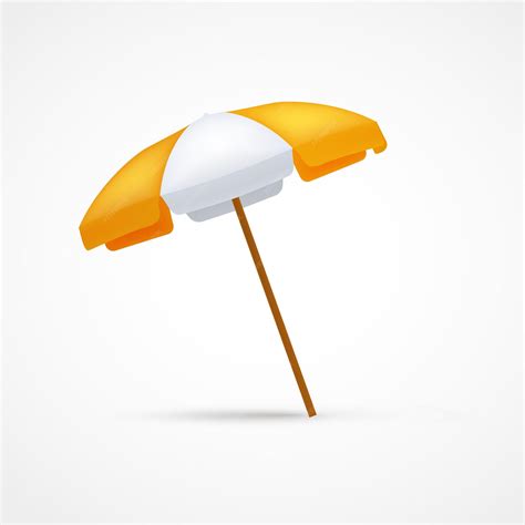Beach Umbrella Vector
