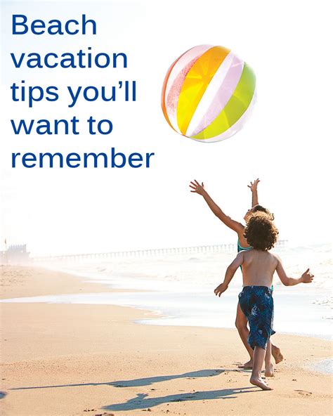 Beach vacation tips