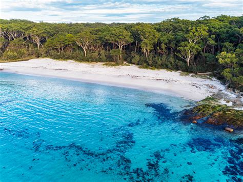 beaches cliffs Jervis Bay
