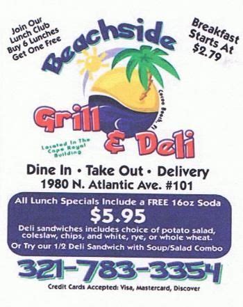 beachside grill and deli