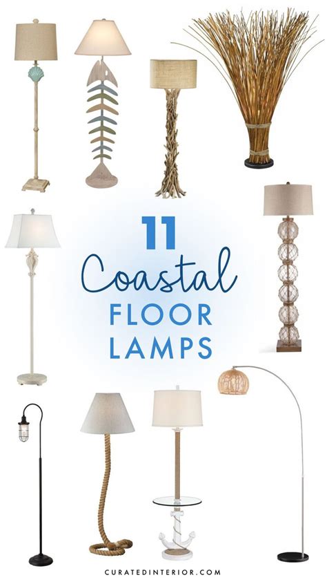 Bring the Beach Home: Stylish Floor Lamps with Coastal Charm - Enhance Your Interior Décor with These Beachy Floor Lamp Options